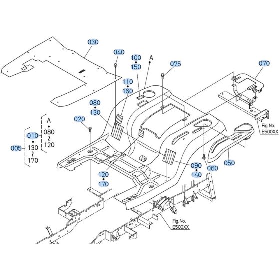 Fender Assembly for Kubota GR2020 Lawn Tractor