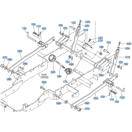 Lift Link Assembly for Kubota GR2020 Lawn Tractor