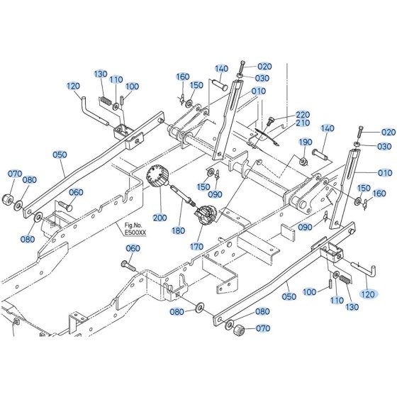 Lift Link Assembly for Kubota GR2120 Lawn Tractor