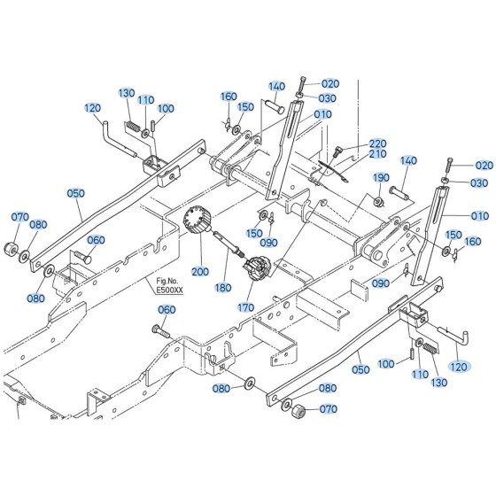 Lift Link Assembly for Kubota GR2120-II Lawn Tractor