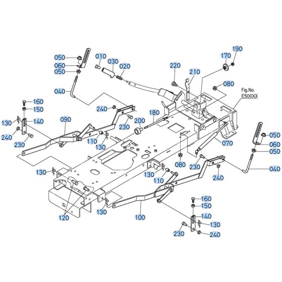 Lift Link Assembly for Kubota T2380 Lawn Tractor