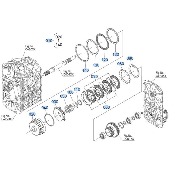 Clutch Assembly for Kubota ZD1211 Zero-Turn Mower