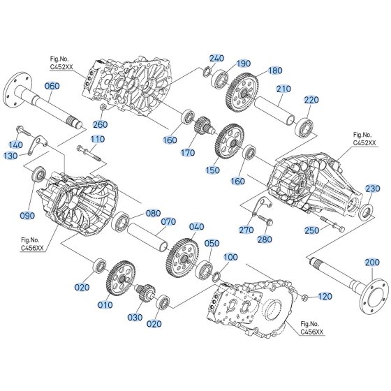 Brake Shaft Assembly for Kubota ZD1211-3 Zero-Turn Mower