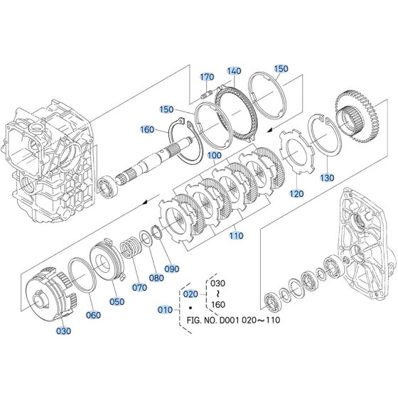 Clutch Assembly for Kubota ZD28 Zero-Turn Mower