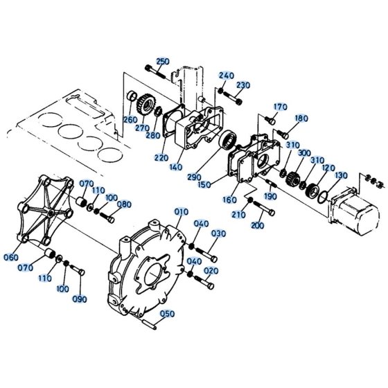 Fuel Tank Assembly for Kubota KH191 Mini Excavator