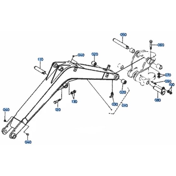 Boom Assembly for Kubota KH36