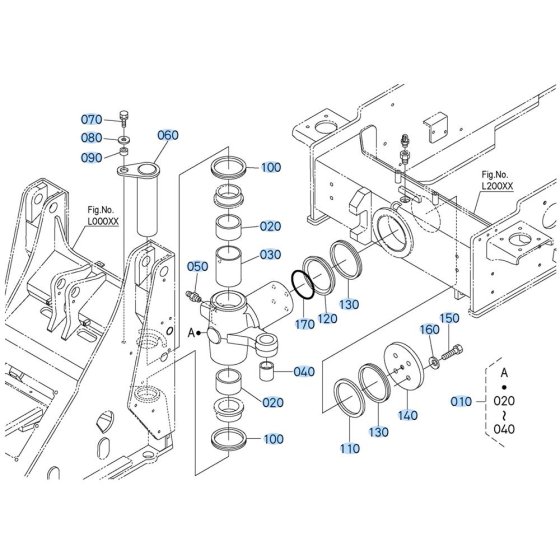 Joint Assembly for Kubota R630 Loader