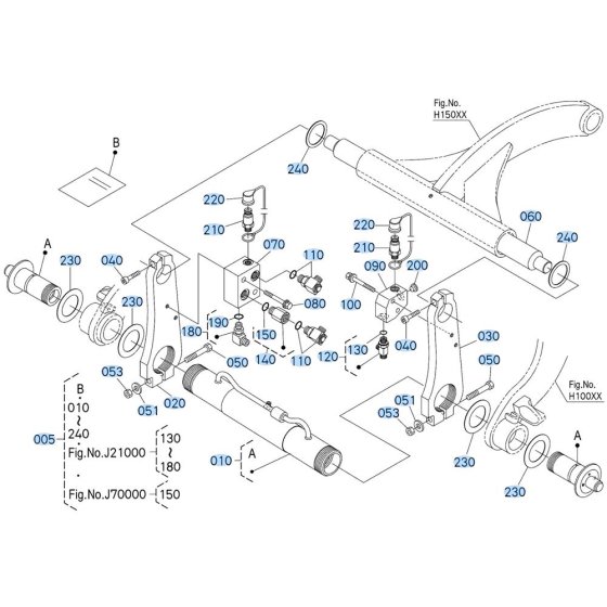 Mulit-Coupler Assembly for Kubota R630 Loader