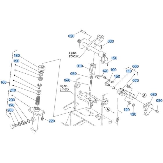 Brake System Assembly for Kubota R630 Loader