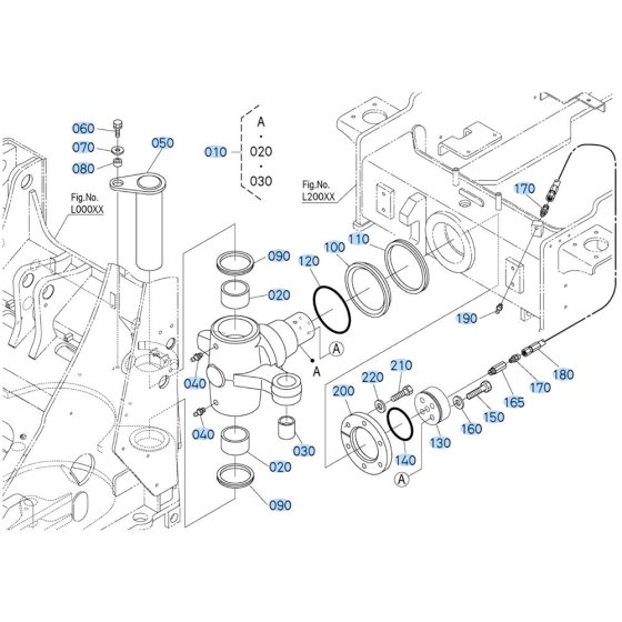Joint Assembly for Kubota R640 Loader