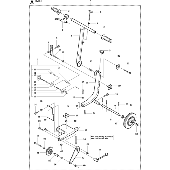 Cutting Trolley for Kv03