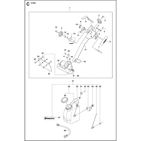 Holder Assembly for Kv960