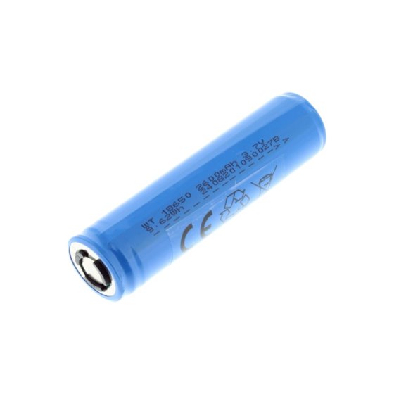 Rechargeable 18650 Li-ion Battery 3.7V 2600mAh