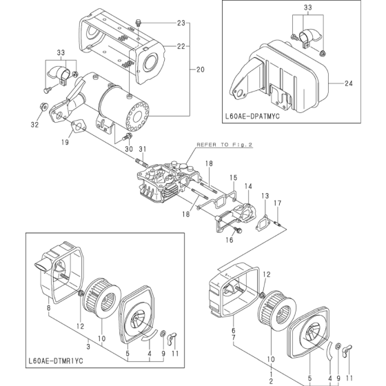 Air Cleaner & Muffler Assembly