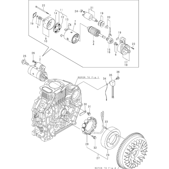 Starting Motor Assembly