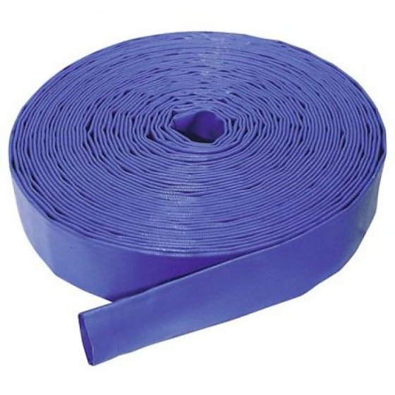 Layflat Delivery Hose 1" x 10m Blue - Standard Duty