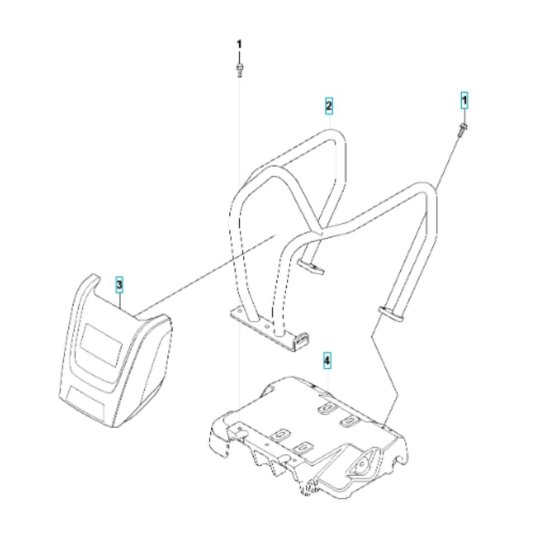 Engine Plate Assembly for Husqvarna