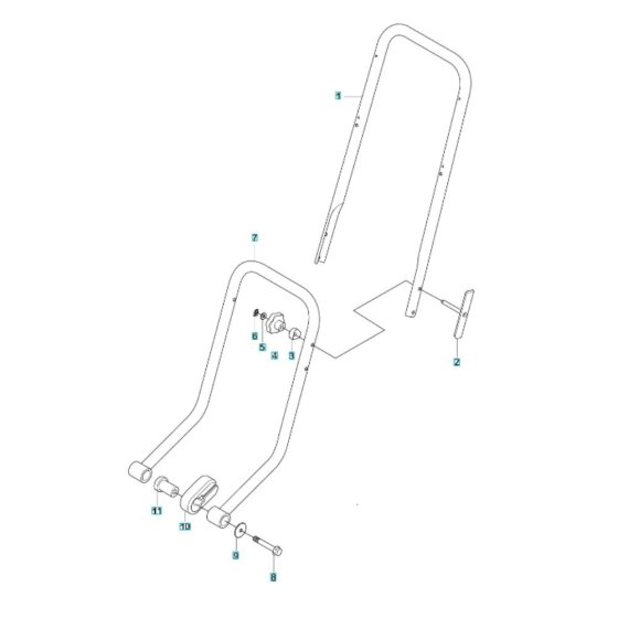 Handle Assembly for LF 50 L