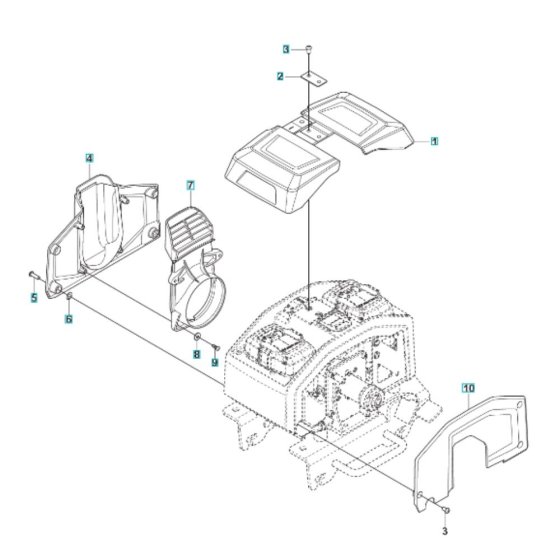 Cover Assembly for LF 60i