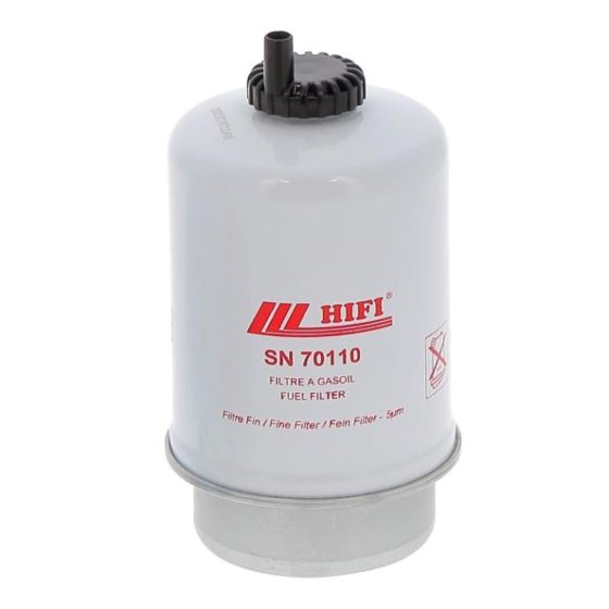 Fuel Filter for Perkins 1004 G Engines - OEM No. P551424