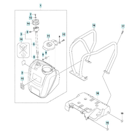 Engine Plate & Water Tank