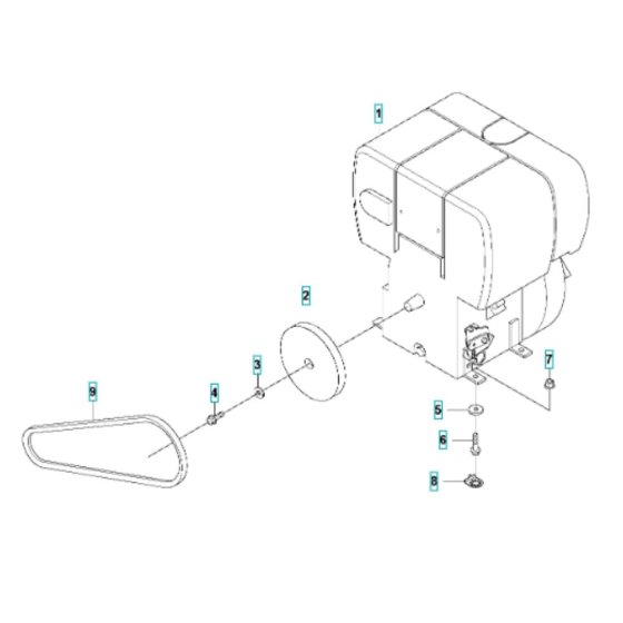 Engine Assembly for Husqvarna