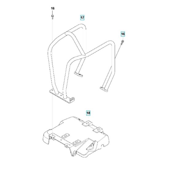 Frame Assembly for Husqvarna