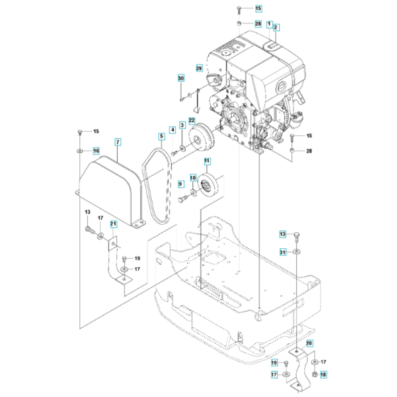 Engine Assembly for LG 164