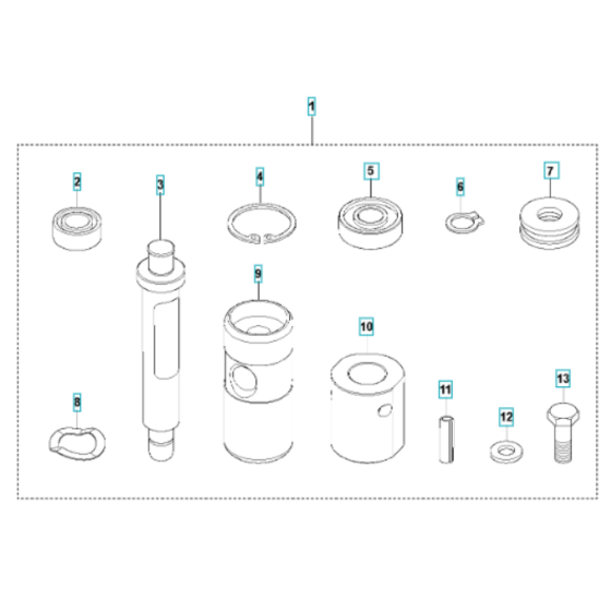 Piston Assembly for LG 164