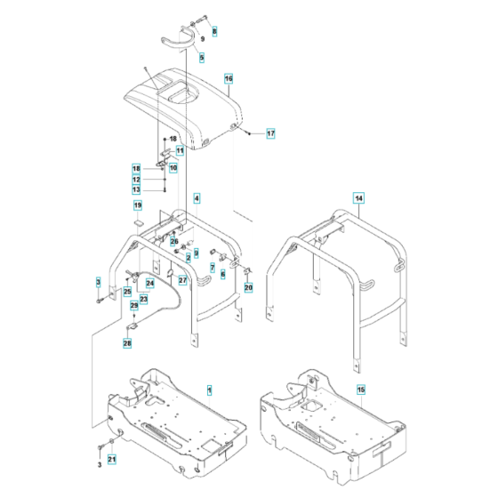 Frame Assembly for LG 164