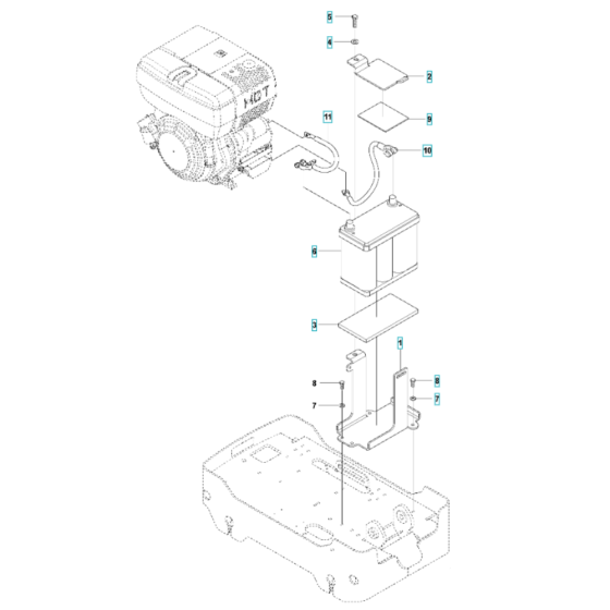 Battery Assembly for LG 204