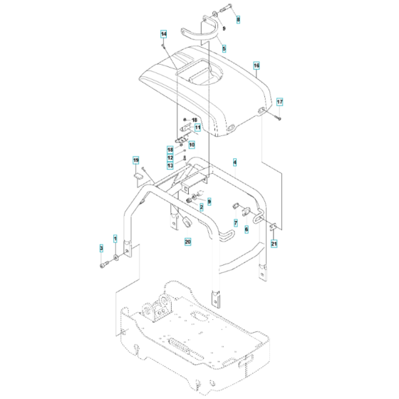 Frame Assembly for LG 204