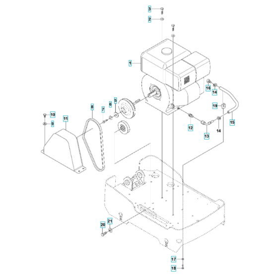 Engine Assembly for LG 300