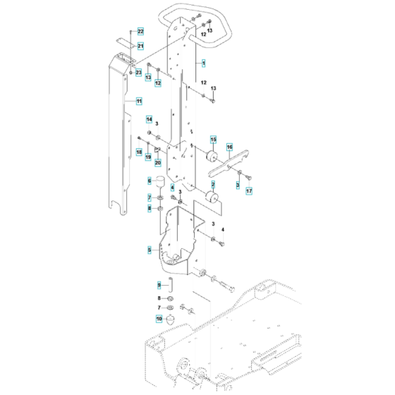 Handle Assembly for LG 400