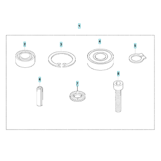 Piston Assembly for LG 504