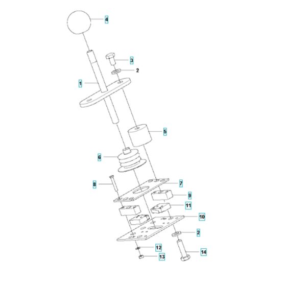 Joystick Assembly for LH 700