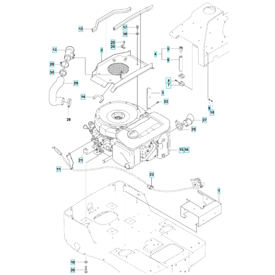Engine Assembly for LH 700