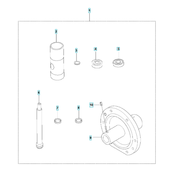 Piston Assembly for LH 700