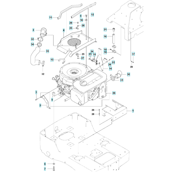 Engine Assembly for LH 804