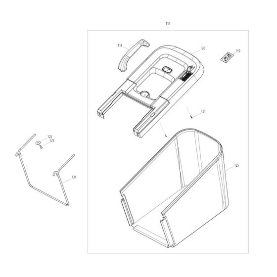Grass Catcher Assembly
