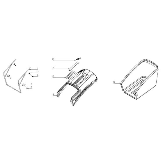 Collector Assembly for Harry Mower