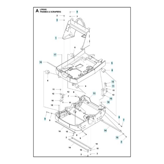 Frame & Scraper Assembly