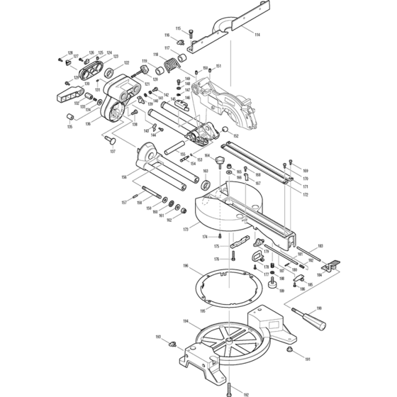 Stand Assembly for Makita LS0714FL