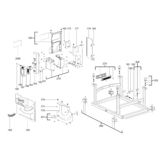Milwaukee M18FTS210 Assembly