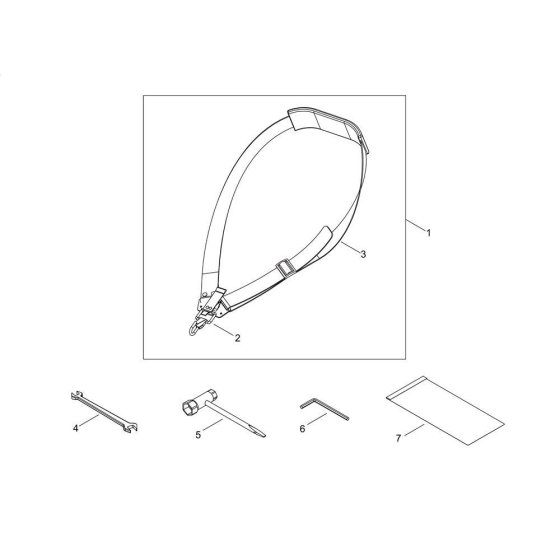 Shindaiwa M2510 Accessories