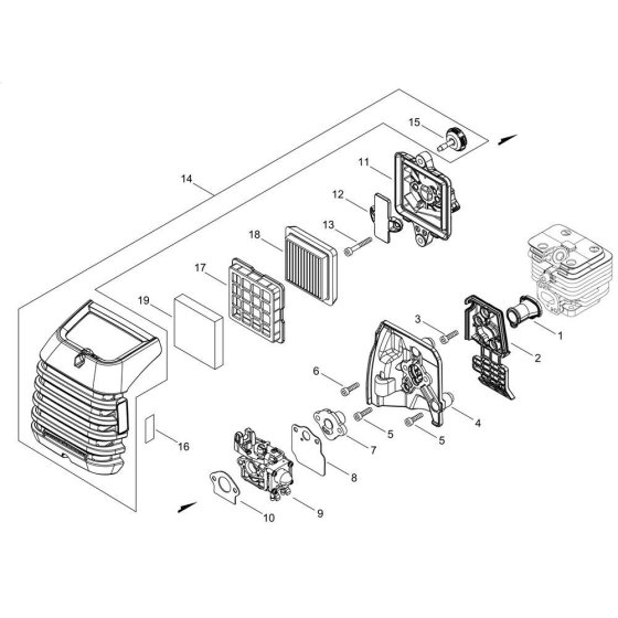 Air Cleaner & Carburettor