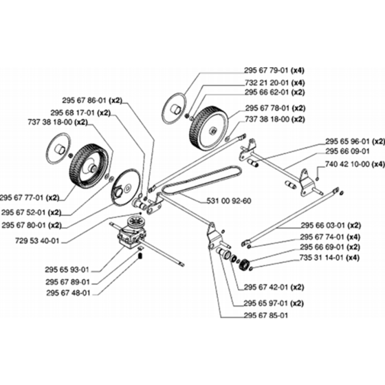 Wheels and Tyres for Husqvarna M53 S