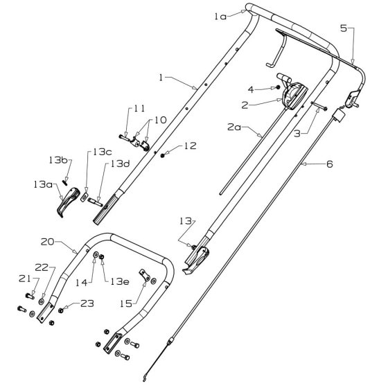 Morrison Magnum Handle Assembly