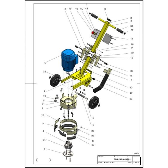 Main Assembly for SPE DFG280