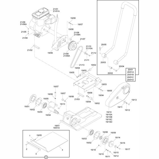 Main Assembly for Belle LPC